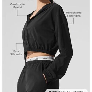 ALO Yoga Cropped Breezy Jacket